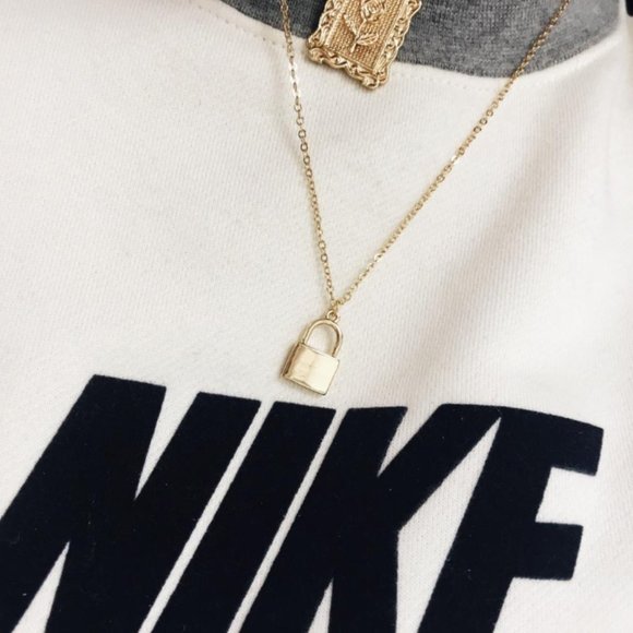 2/$25🍒 4EVER Long Lock Necklace 🔒 - Picture 2 of 7